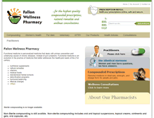 Tablet Screenshot of fallonpharmacy.com